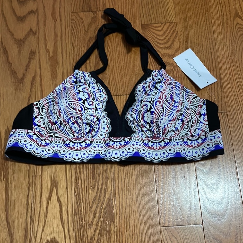 Meet.curve Halter Top Bikini Top